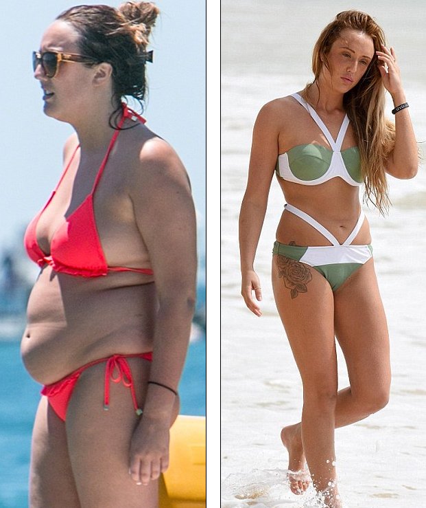 Charlotte Crosby Posts Before And After Photos Of Her 19kg.