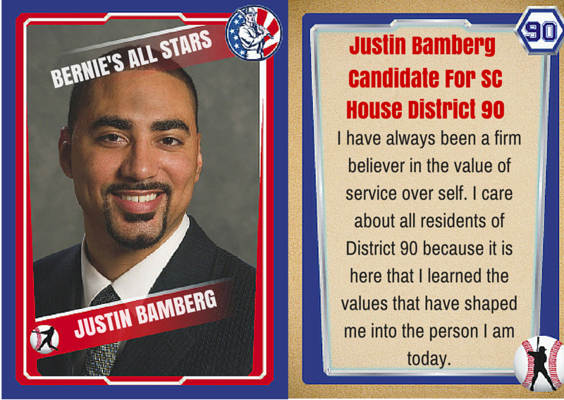 RT @funkinatrix: .@JustinBamberg (a Bernie-endorsed candidate for SC 90th district) just won a crushing victory in the #SCPrimary!????❤???? https…