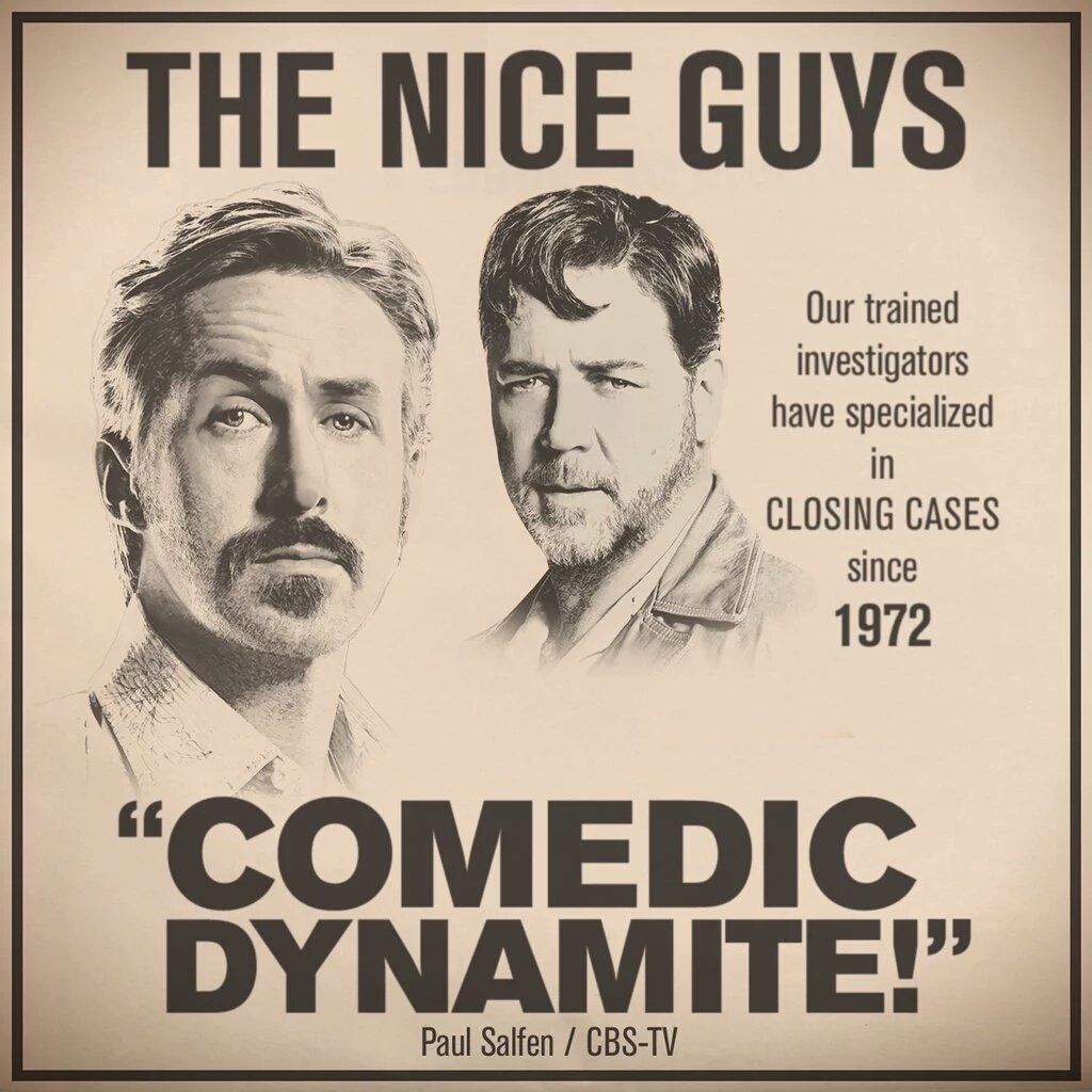 RT @beanie1503: Today is THE day good people of the UK....go see the new @russellcrowe & @RyanGosling movie @NiceGuysMovieUK https://t.co/z…