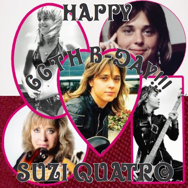 Suzi Quatro’s Birthday Celebration | HappyBday.to