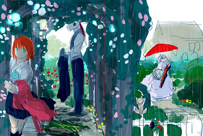 #皆さんラフと完成絵を見せてくださいまほよめ2巻の表紙 ラフのほうがイメージがいいのは不思議…あとペン画だけのほうが そ #皆さんラフと完成絵を見せてくださいまほよめ2巻の表紙 ラフのほうがイメージがいいのは不思議…あとペン画だけのほうが そ