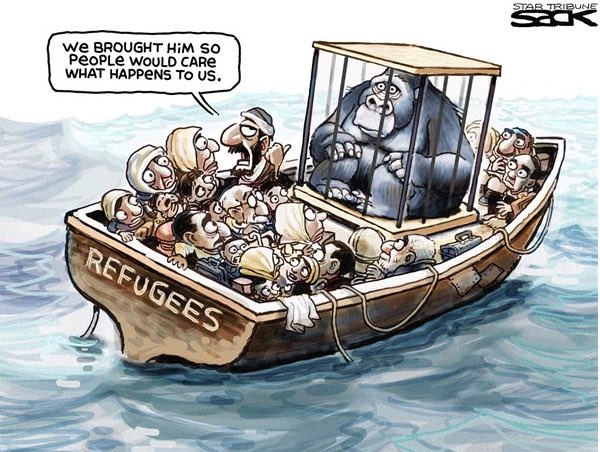 Jak przywrócić kryzys uchodźców na czołówkę Salon24