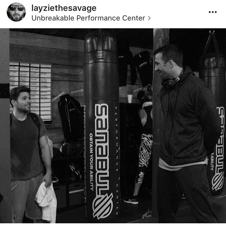 One of us is an amazing Fighter! Good luck to my man @LukeRockhold tonight !!! https://t.co/4EAFt4v7S3