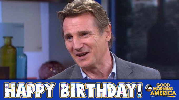 Liam Neeson’s Birthday Celebration | HappyBday.to