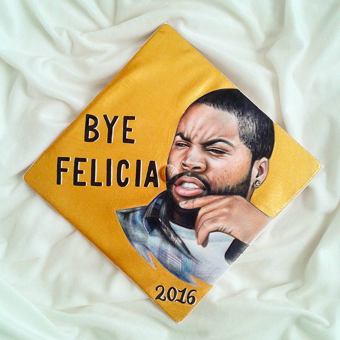 Smartest kid in class.  Grad cap art via https://t.co/5GB9WQ3qtE. https://t.co/66vpIpsm5a