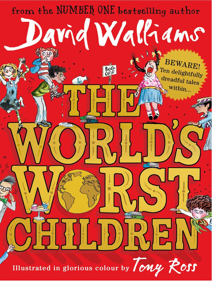 RT @davidwalliams: Thank you so much for making #TheWorldsWorstChildren the #1 bestselling children's book for the 4th week in a row. https…