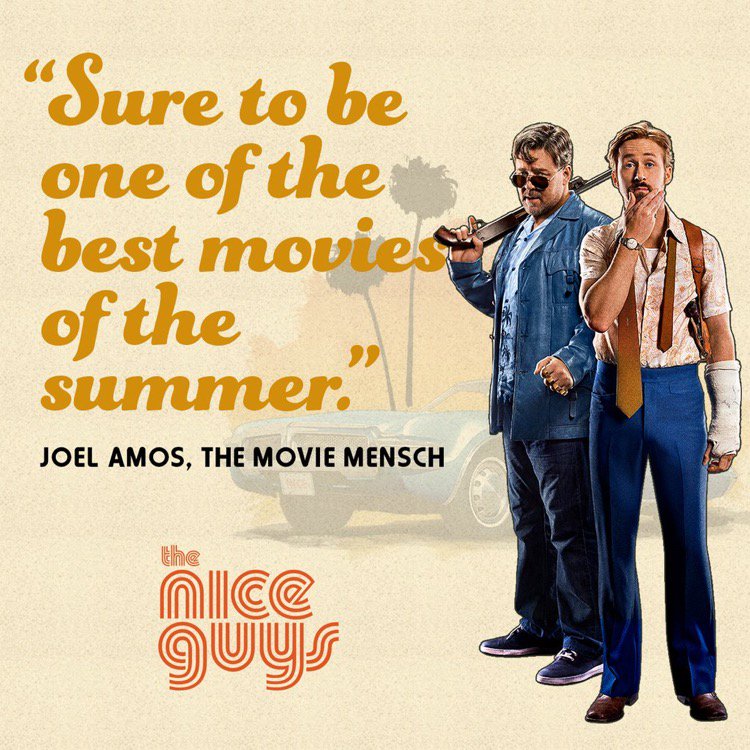 RT @NiceGuysMovieUK: You can't argue against a claim this big. #WednesdayWisdom #TheNiceGuys https://t.co/GVsnu3ABw6 https://t.co/MLz6pcJWEH
