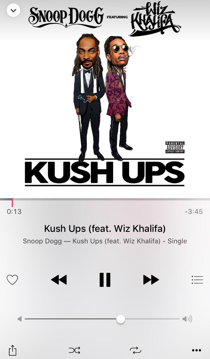 RT @TheRealMikeEpps: Headphones on bangin that new @SnoopDogg Feat @wizkhalifa #KushUps ???????????????? https://t.co/JilE2hPgHo