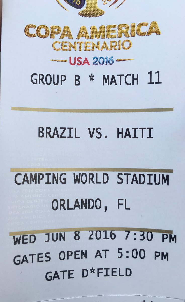 Can history be made tonight Brazil's #Seleção plays the #Grenadiers of Haiti #BRAvHAI #Copa100 https://t.co/ey7t3cAEgF