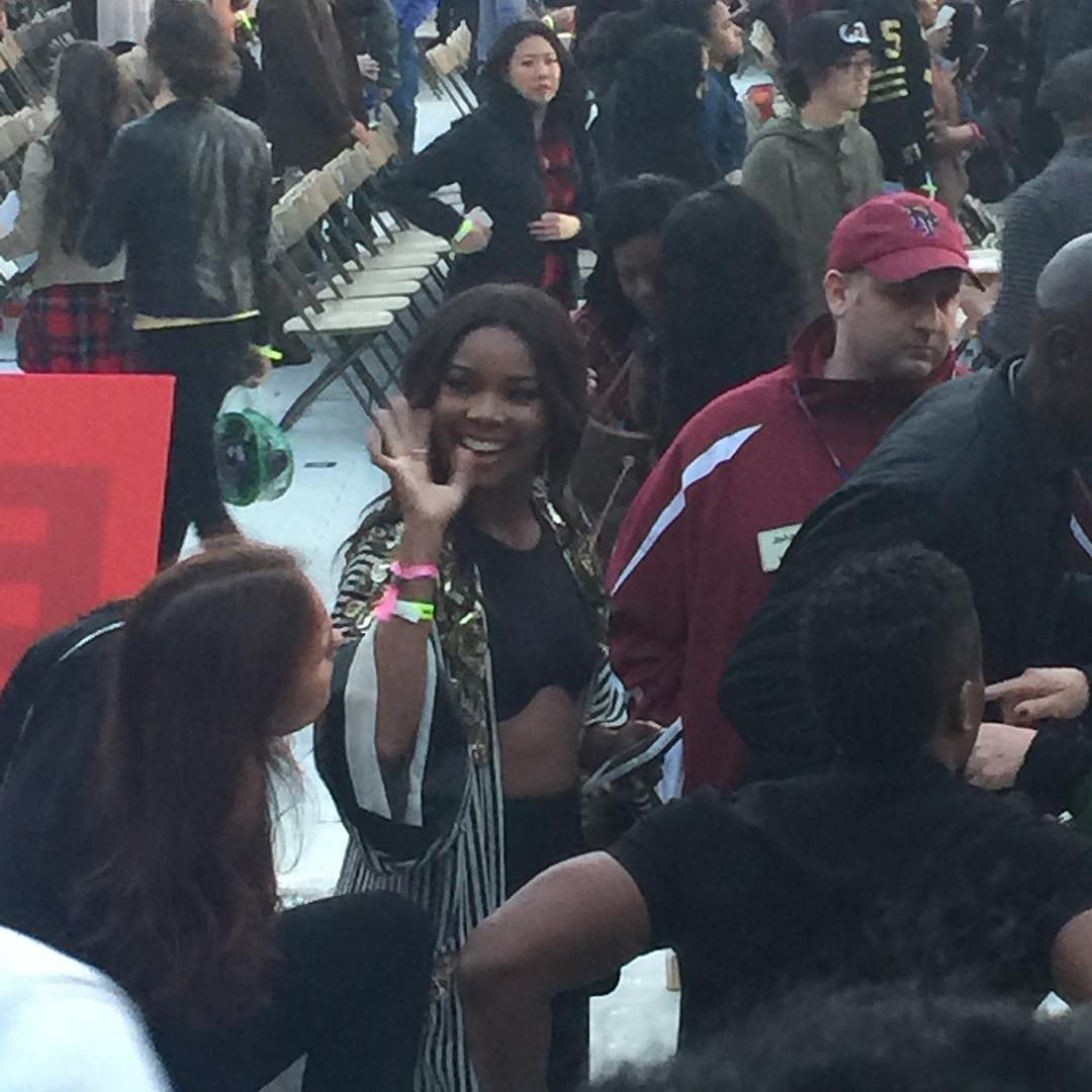 RT @Bey_Legion: .@itsgabrielleu attended Beyoncé's show tonight. #FormationWorldTour #NYC https://t.co/4DzlOJufmb