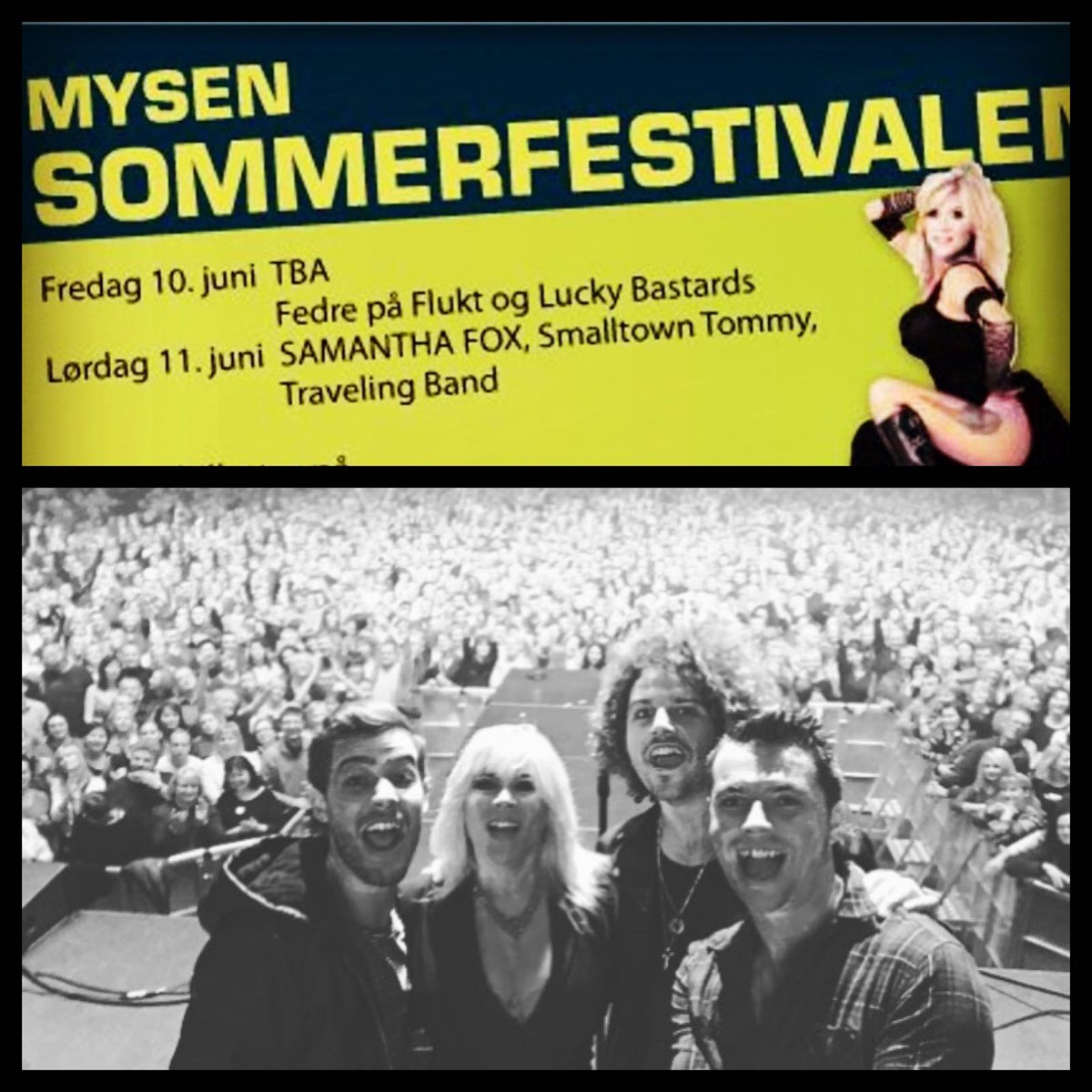 Looking forward to my festival appearance in Mysen, Norway on Saturday. xx https://t.co/28j8eIjJki