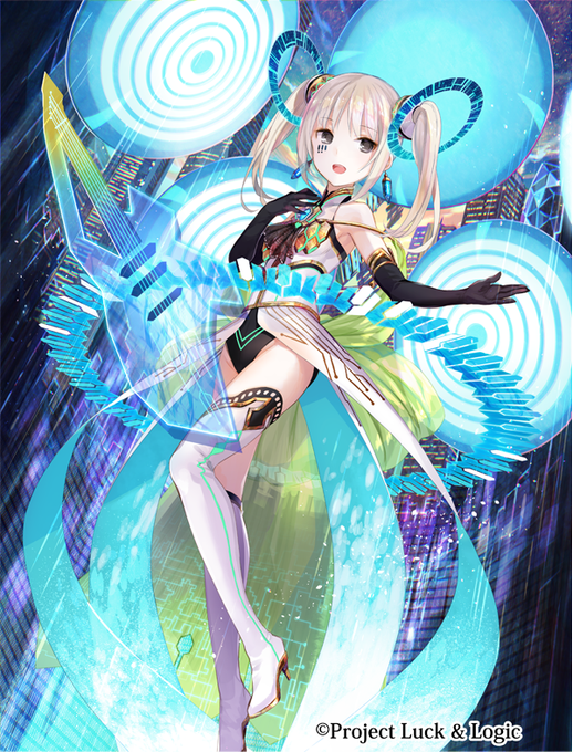 ラクエンロジック「BT03 Spirit & Signal」にて【ダイナミックアンサンブル ニーナ】描かせて頂き ラクエンロジック「BT03 Spirit & Signal」にて【ダイナミックアンサンブル ニーナ】描かせて頂き