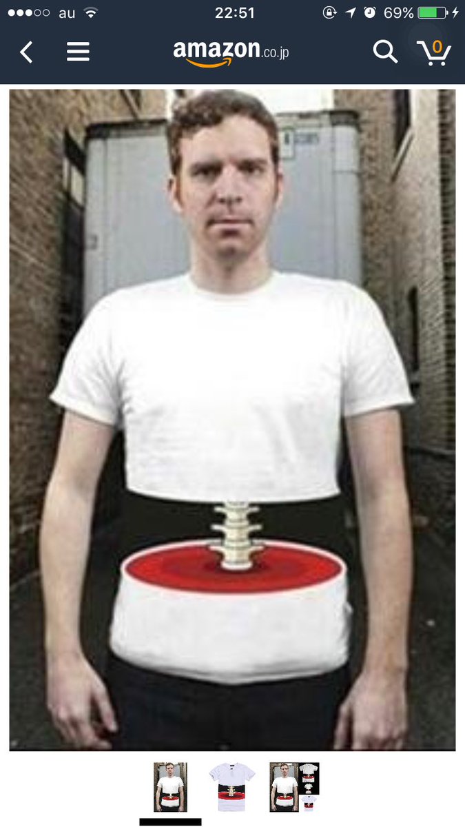 動画見てて気づくとンダホさんのTシャツに目が行ってます笑今度はこれなんてどうですか?