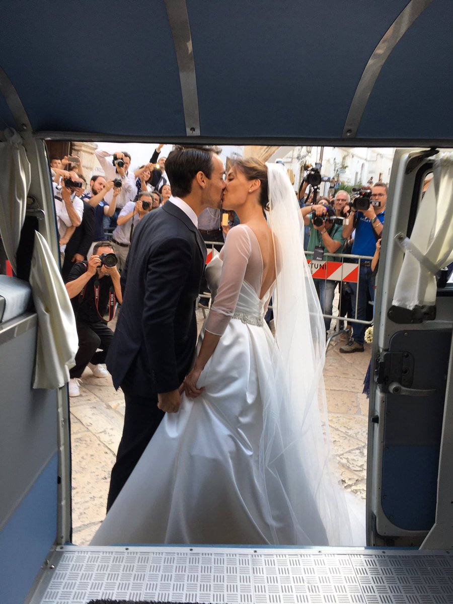 Sara Errani with Husband  