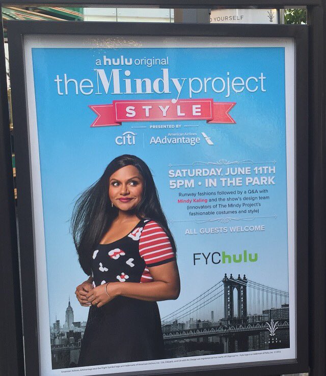 RT @MrSalPerez: Stop by @thegrovela today 5:00 pm to see a @TheMindyProject inspired fashion show and Q&A with me and @mindykaling https://…