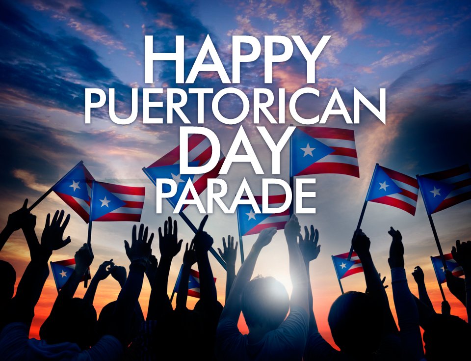 Boricua! Happy #NationalPuertoRicanDayParade. Show me your flag! Let’s represent! https://t.co/hniGOtoWQv