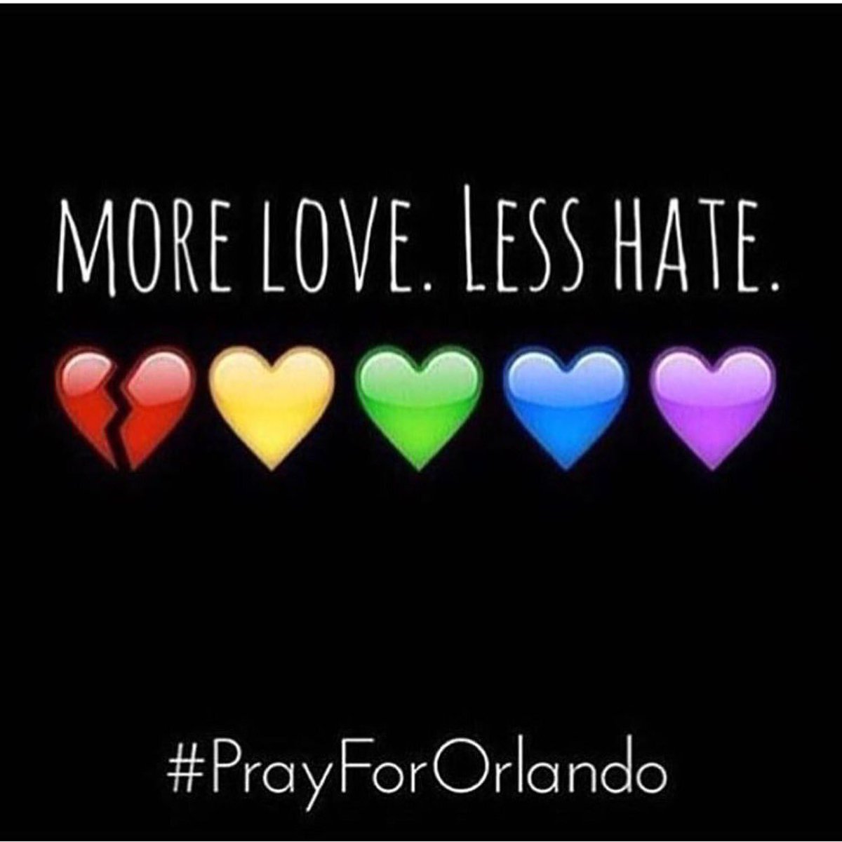 #prayfororlando My heart goes out to all the families and friends. https://t.co/y19k5fXKpR
