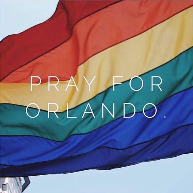 My heart, love, thoughts & prayers go out to victims & their families. #orlando #lovewins #PrayForOrlando ???????? https://t.co/TKfe2r1sdB