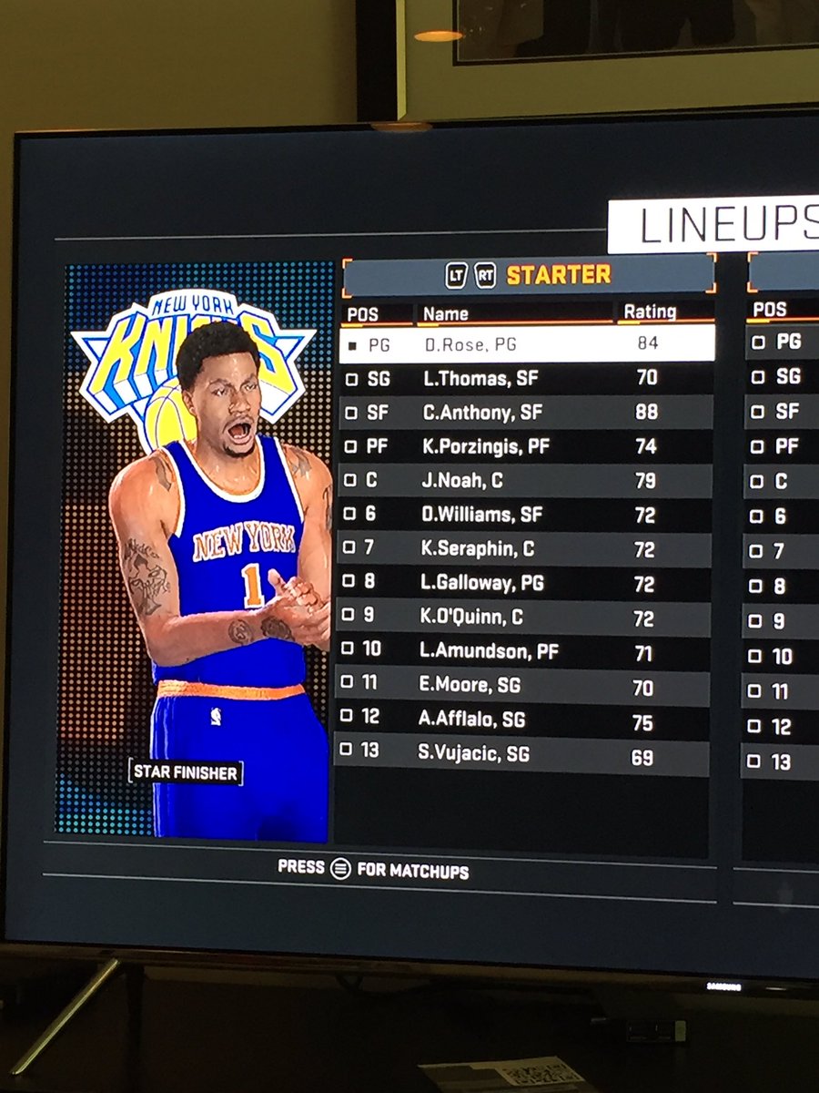 Bout 2 preview D-Rose on the Knicks in @NBA2K ! check it https://t.co/W8bYMUmiuR @twitchraid @ShoutRTs @ShoutGamers https://t.co/oHOqoh4iuc