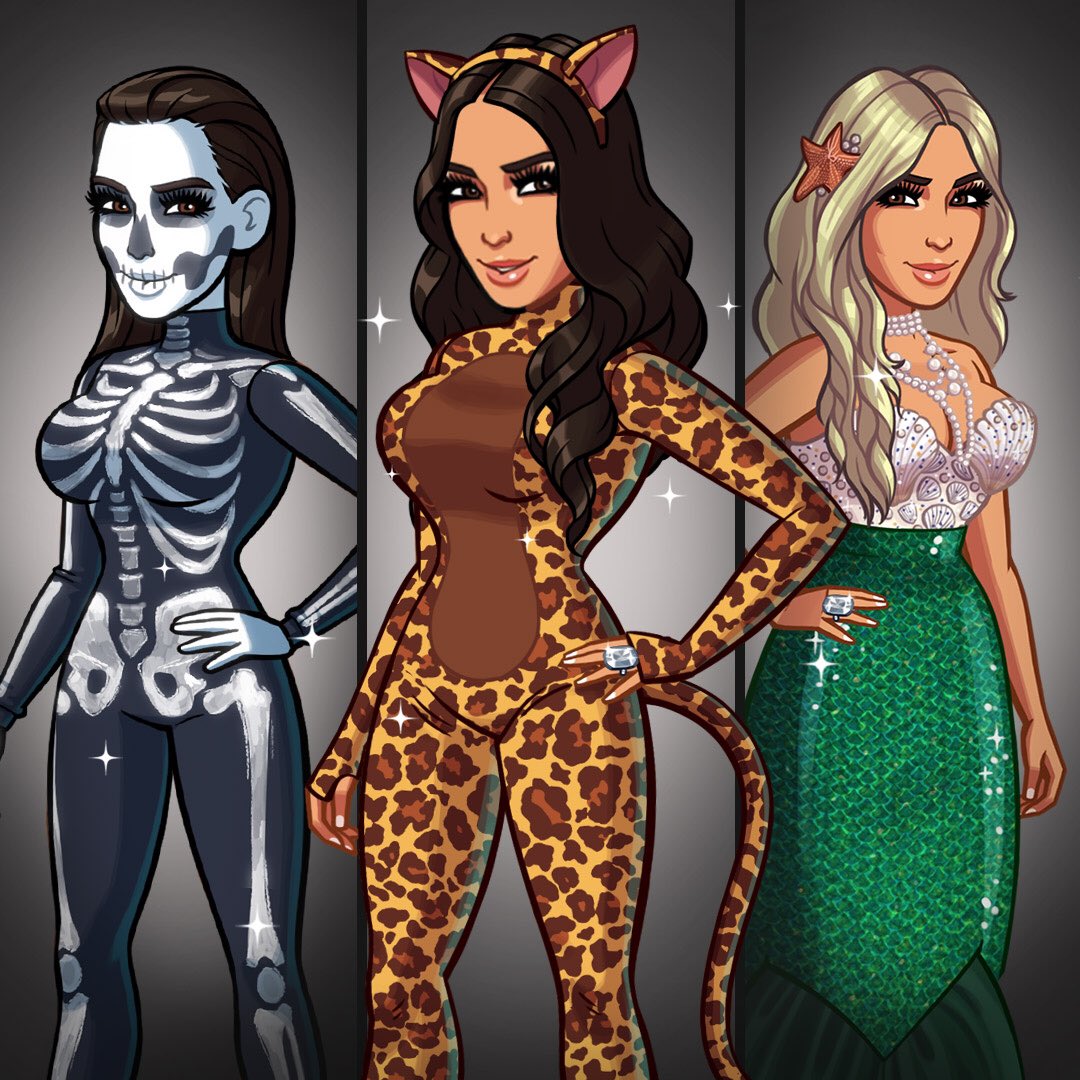Halloween is my favorite holiday and one of the most fun times to work with my game team! #KimKardashianGame https://t.co/Z46A3zxOlU