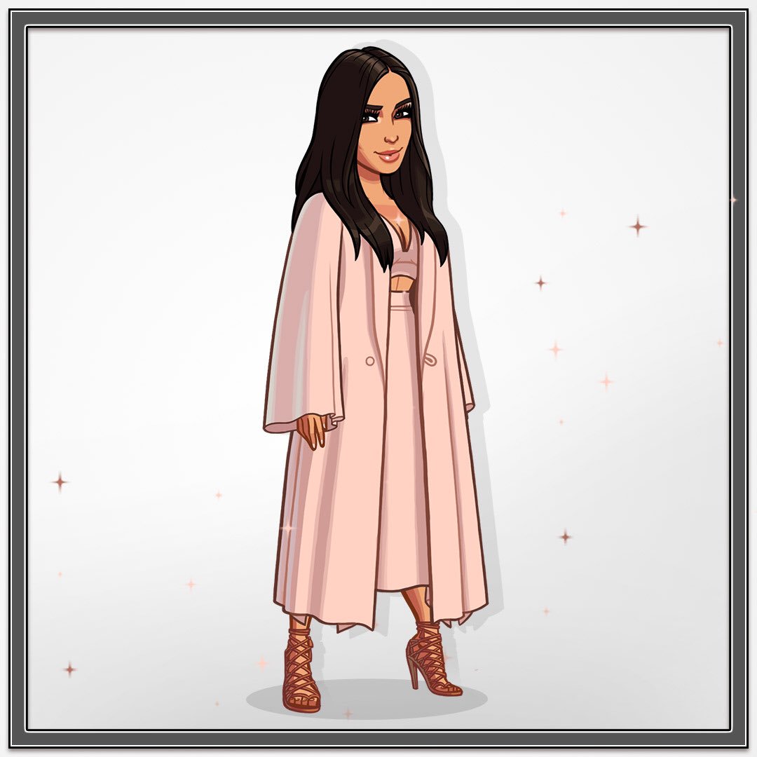 This is a BRAND NEW #KimKardashianGame look, what do you guys think? https://t.co/PF19vpcQFJ