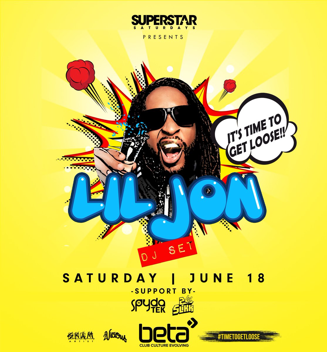 RT @BetaNightclub: Retweet and like this photo for a chance to win tickets to @LilJon this Saturday! https://t.co/ou78g6CjSC