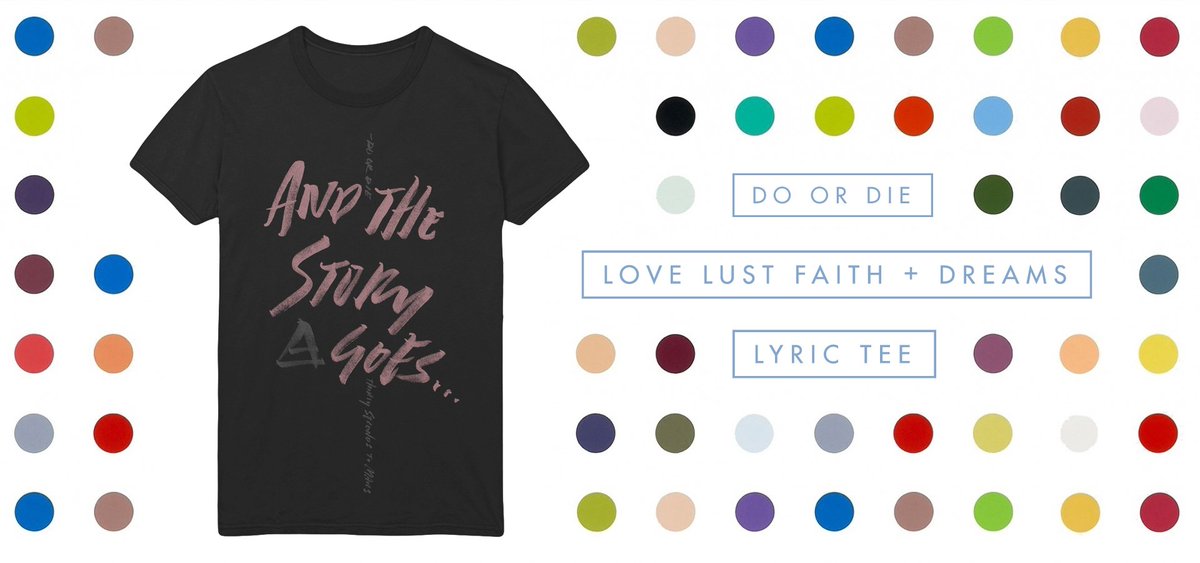 RT @30SECONDSTOMARS: NEW RELEASE: Get the Limited Edition DO OR DIE Lyric Tee, 2nd in our new summer series: https://t.co/kD1EIfP5Ne https:…