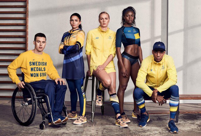 Proud to introduce you to the @sweolympic kit designed by @hm!  #Sweteam #RoadtoRio #Rio2016 🏅 