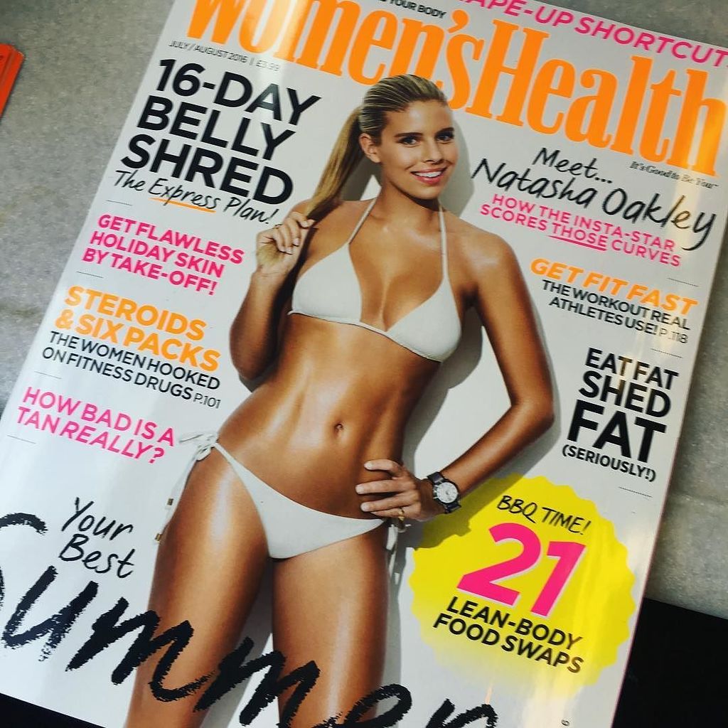 RT @theweeblondie: How amazing does @tashoakley look on the cover of @ukwomenshealth ???????? // #fitness https://t.co/yqco0QMMOv https://t.co/nN…