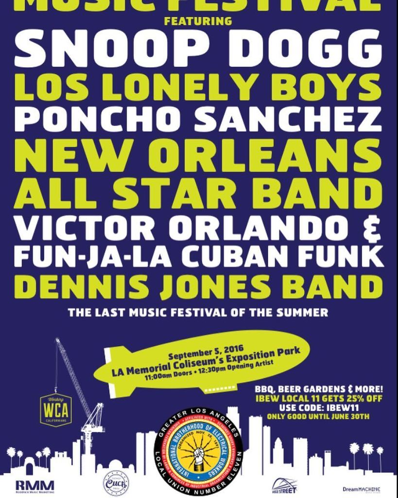 5th Annual Labor Day Music Festival 9/5/16 @rmmpercy x https://t.co/3rWvKjMauh x tix avai… https://t.co/bUeD11OkeK https://t.co/NbptorUEN9
