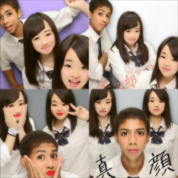 今日は最初にテコエ先輩とつーちゃんと初めてプリ撮った😋wwwテコエ先輩可愛かったです!笑そのあと植物図鑑見てキュンキュン 今日は最初にテコエ先輩とつーちゃんと初めてプリ撮った😋wwwテコエ先輩可愛かったです!笑そのあと植物図鑑見てキュンキュン