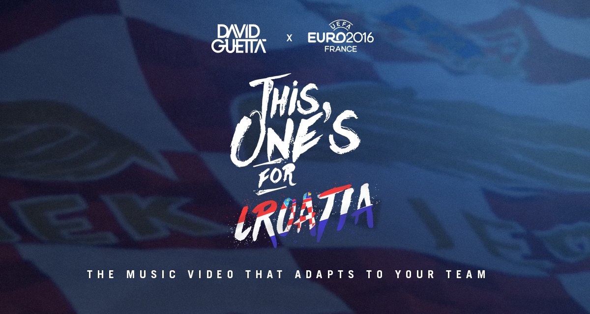 This One’s For You Hrvatska !!! https://t.co/ain4sCzRC3 @HNS_CFF #CRO #EURO2016 #DavidGuetta https://t.co/gYNm2splY0