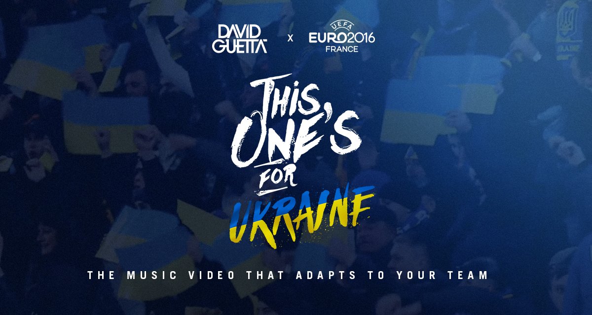 This One’s For You Україна !!! https://t.co/LguafxbRo6 @Ukraine #UKR #EURO2016 #DavidGuetta https://t.co/YUgq5YkpuY