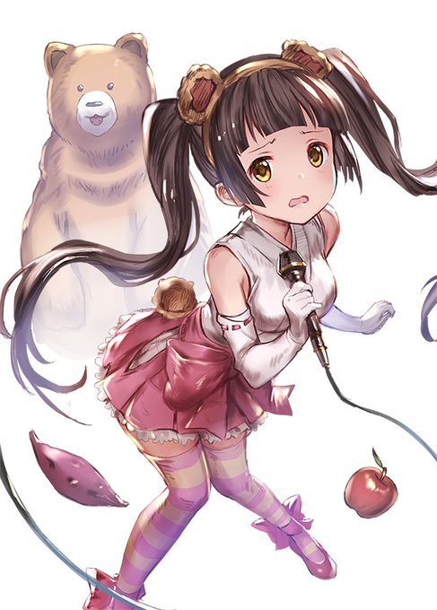 アイドルまちちゃんを応援したい #くまみこ アイドルまちちゃんを応援したい #くまみこ
