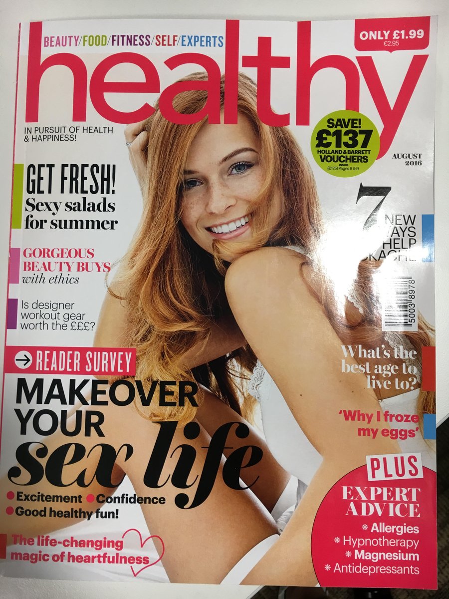 Get your paws on the latest copy of @healthymag - in stores today! https://t.co/xFGHDtKH9b