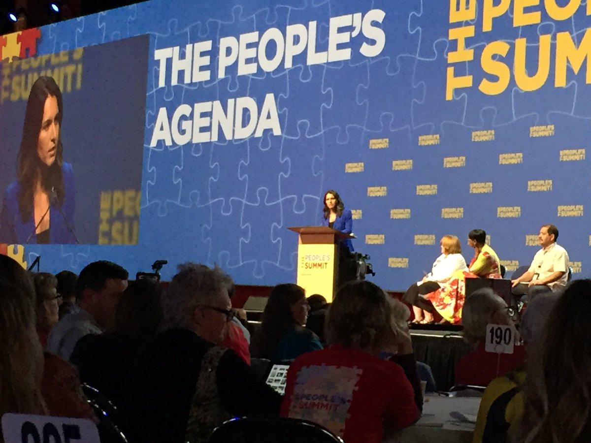 RT @healthcareiar: #PPLSummit .@TulsiPress The road to hell is often paved w/good intentions. Peace NOT war!! https://t.co/h5UpGX0gVa