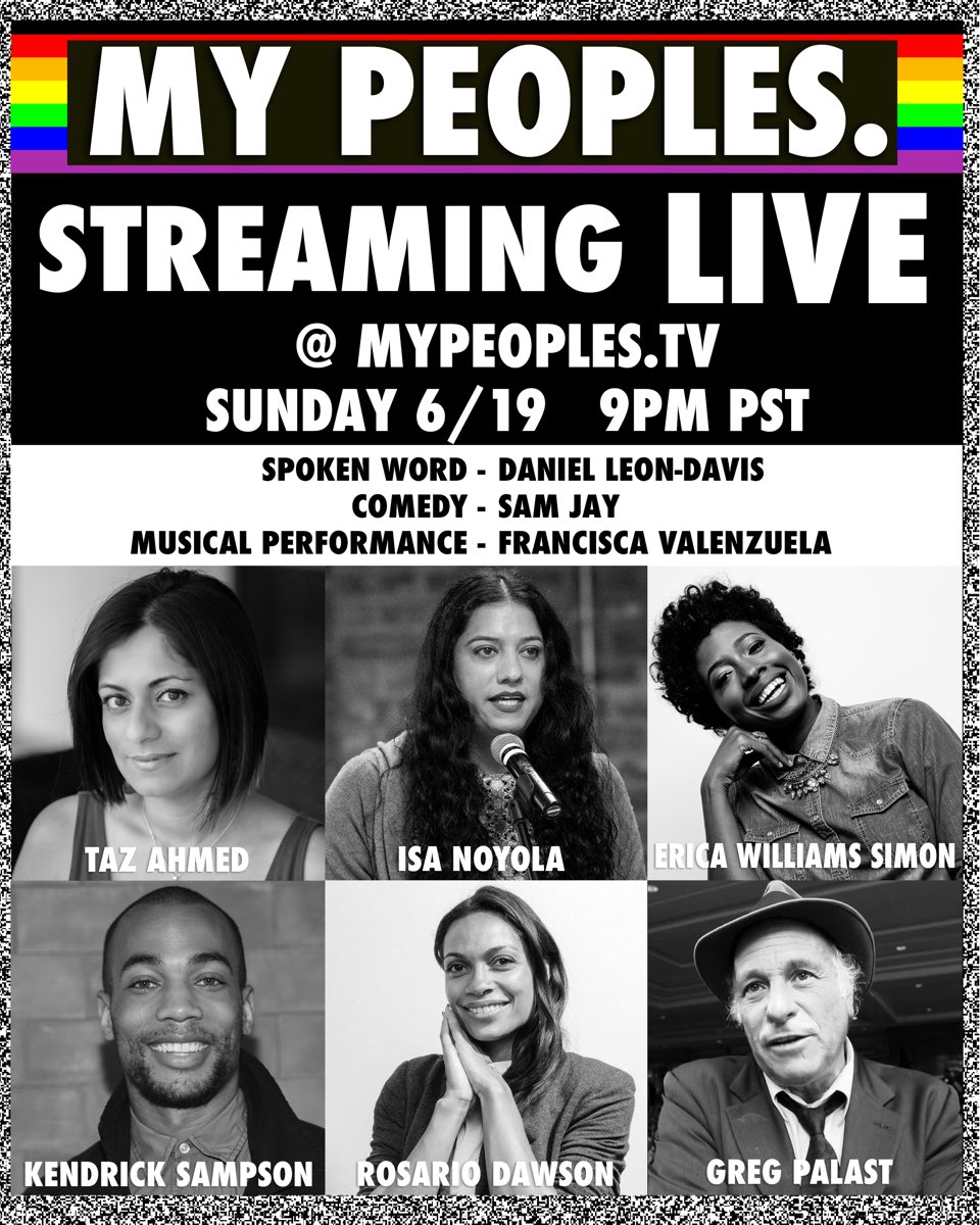 RT @EstradaShares: MUST WATCH!! @mypeoplestv Season finale. The taping of the revolution.@9 #ReformTheParty  #Getwoke #OrlandoStrong https:…