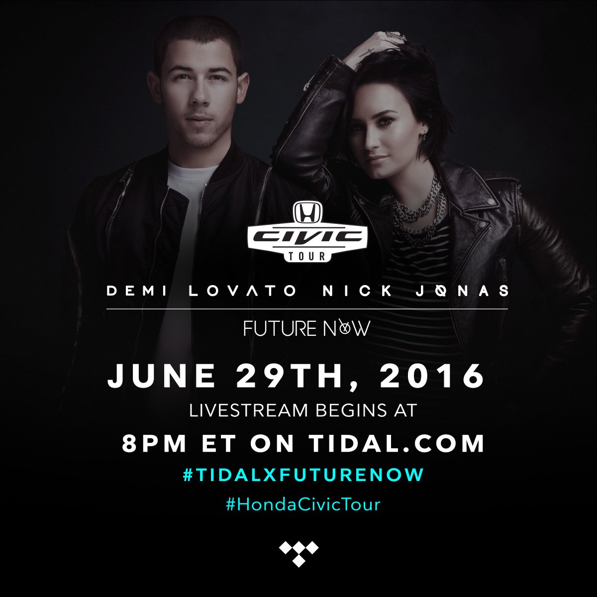 RT @TIDALHiFi: Can’t make it to the Honda Civic Tour? We’re livestreaming #TIDALXFUTURENOW on 6/29 on https://t.co/2FhRAd1iYo. https://t.co…