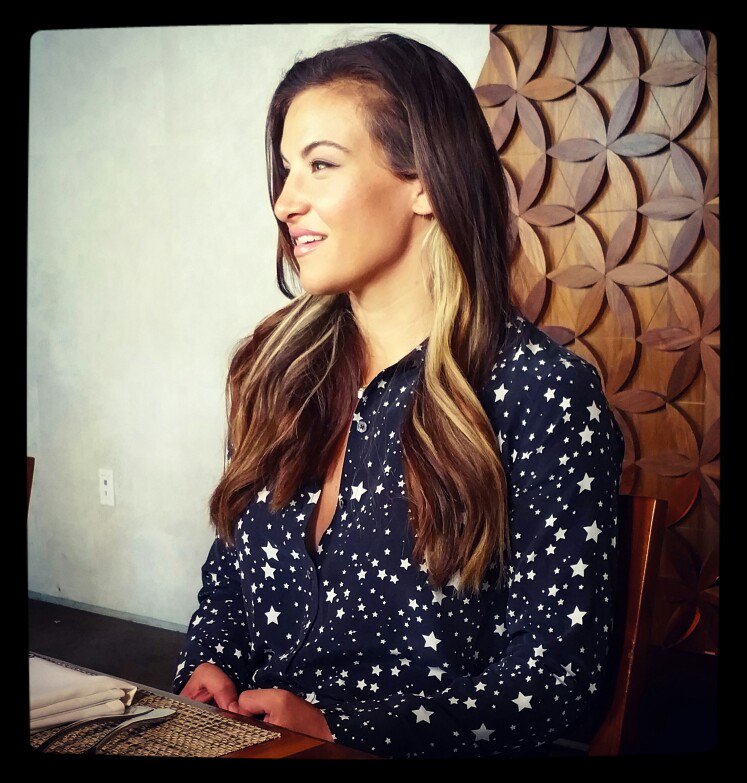 RT @KarynBryant: Media lunch with #UFC Champ @MieshaTate! Stay tuned to https://t.co/6IOtG7T1U3 for footage! #UFC200 https://t.co/tTyVPvZHge