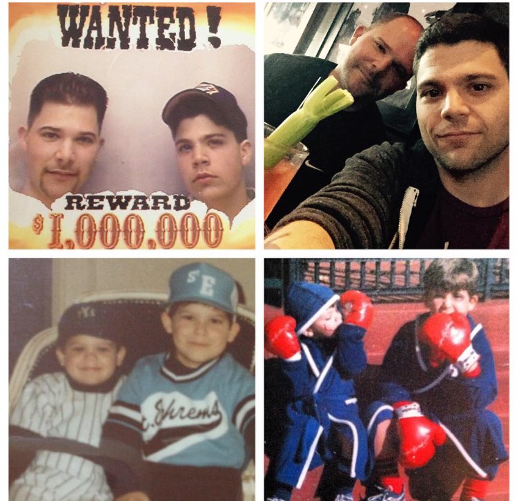 Can't believe my big bro is the big 40. You're my best friend. Except when we were kids. I hated you back then. https://t.co/7Txx0kLFi2