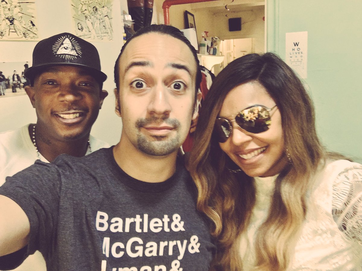 RT @Lin_Manuel: Always on time...???? https://t.co/kuGPb5h6FA> Amazing job!❤️ #Hamilton