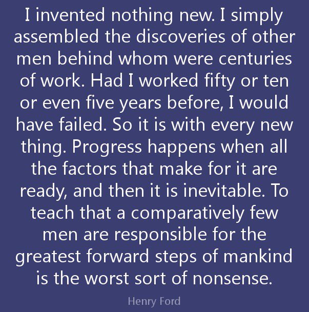 Innovation is putting two or more known things together in a new context and pray for luck and timing. 