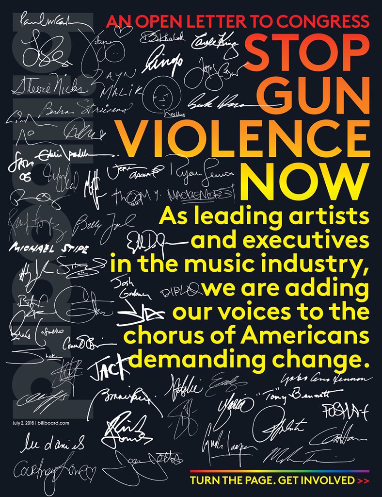 #StopTheViolence @billboard https://t.co/7ahpohsyzq