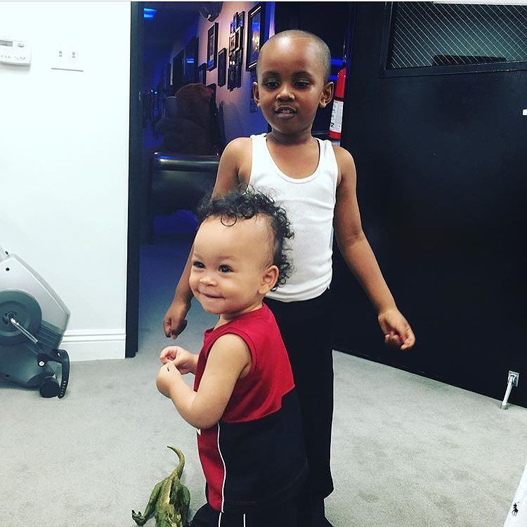 My nefew and my grandson ✨????????✊????. The future https://t.co/9NgBbJWLnf https://t.co/Z3v5aAbmdz