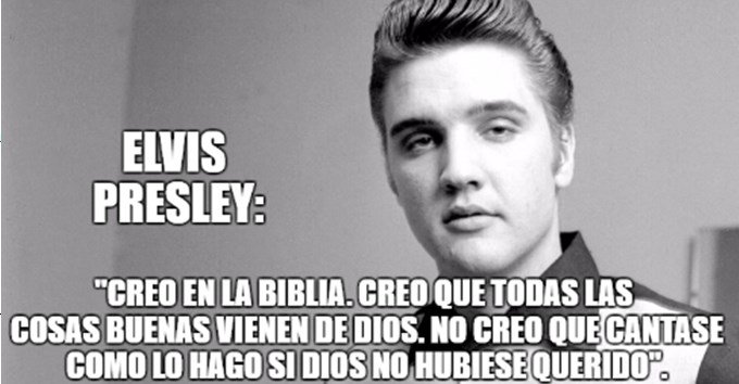 Resultado de imagen de frases de Elvis Presley