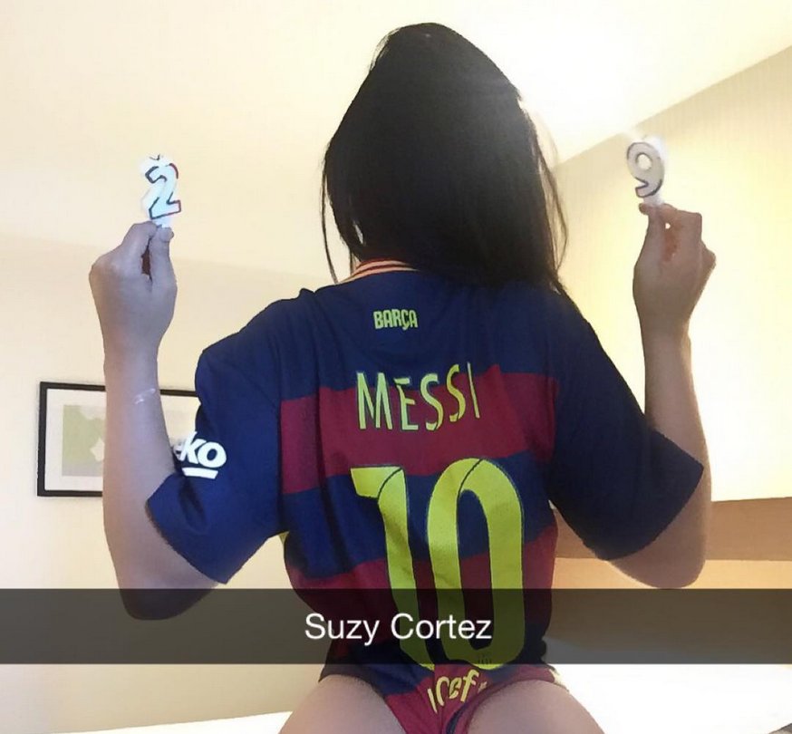 RT @Publisport_MX: ¡Tremendo regalo! #MissBumBum felicita a Lionel Messi con candentes fotos #Messi29 https://t.co/Kso2Kaw8GU https://t.co/…