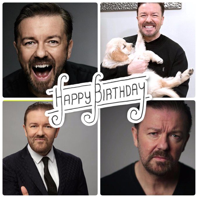 Ricky Gervais’s Birthday Celebration | HappyBday.to