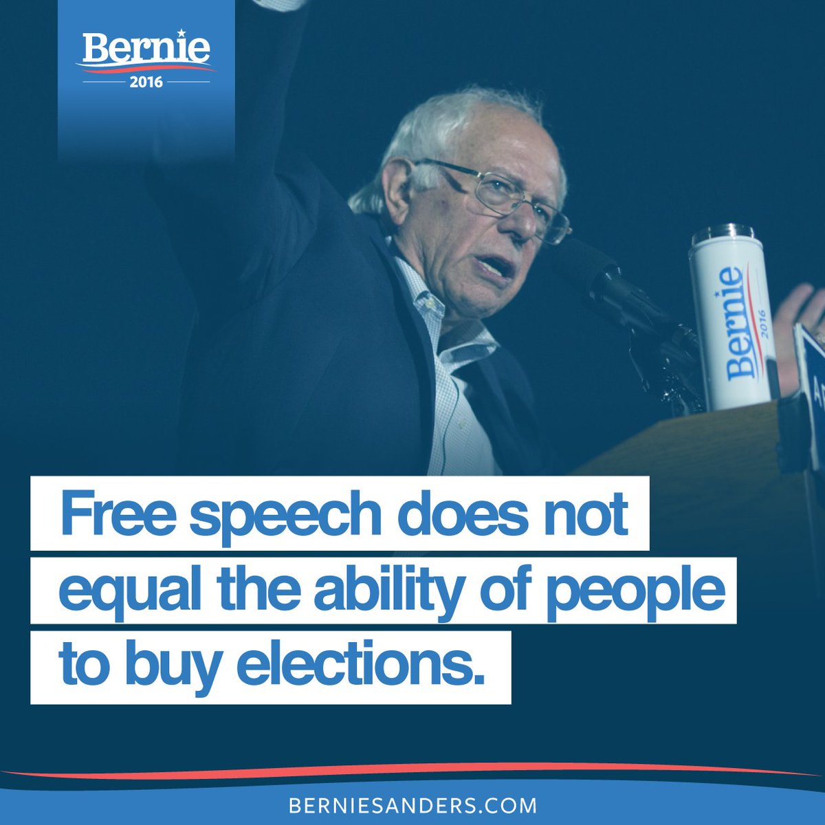 RT @BernieSanders: Elections should not be auctions. In a democracy, we should have the right to elect people based on their ideas. https:/…