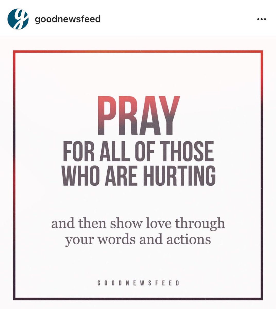 We need more love. WE wanna live love & go home to & wake up to our families. Pray 4 those hurting. Let's fix this. https://t.co/TWohGVwO5B