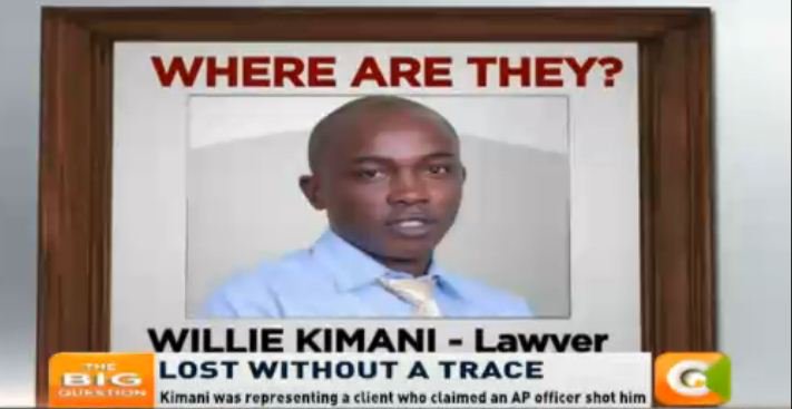 Image result for images of lawyer Willy Kimani